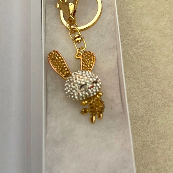 Bunny purse charm - Picture 1 of 3